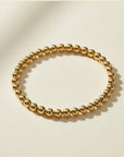 Vivian Grace Bracelet 14k Gold Filled Beaded Stretch Bracelet – 5mm