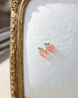 Vivian Grace Earrings Apple Heart Stud Earrings