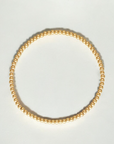 Vivian Grace Jewelry Bracelet 2.5mm Gold Bead Bracelet - 14k Gold Filled