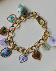 Vivian Grace Jewelry Bracelet Gold Garden Party Vintage Charm Bracelet