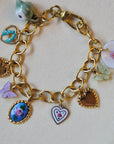Vivian Grace Jewelry Bracelet Gold Garden Party Vintage Charm Bracelet