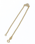 Vivian Grace Jewelry Bracelet Gold Pave Heart Bracelet