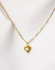 Vivian Grace Jewelry Necklace 14k Gold Filled Puff Heart Necklace