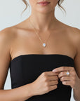 Vivian Grace Jewelry Necklace Ava Moonstone & Topaz Necklace