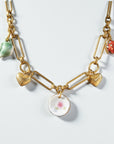 Vivian Grace Jewelry Necklace Gold The Tea Party Charm Necklace