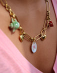 Vivian Grace Jewelry Necklace Gold The Vintage Tea Party Charm Necklace