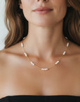 Vivian Grace Jewelry Necklace Gwen Pearl Choker