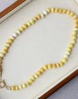 Vivian Grace Jewelry Necklace Hand Knotted Peruvian Opal Bead Necklace