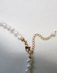 Vivian Grace Jewelry Necklace White Genuine Freshwater Pearl Necklace