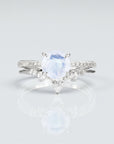Vivian Grace Jewelry Ring Ava Moonstone & Topaz Ring Set