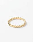 Vivian Grace Jewelry Ring Gold / 5 Orb Stacking Band- 14k Gold Filled
