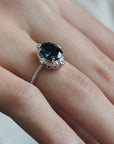Vivian Grace Jewelry Ring Ocean Versailles Ring- Sterling Silver