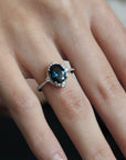 Vivian Grace Jewelry Ring Ocean Versailles Ring- Sterling Silver