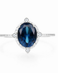Vivian Grace Jewelry Ring Ocean Versailles Ring- Sterling Silver