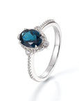 Vivian Grace Jewelry Ring Ocean Versailles Ring- Sterling Silver