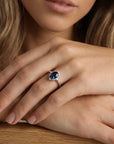 Vivian Grace Jewelry Ring Ocean Versailles Ring- Sterling Silver