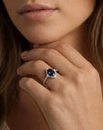 Vivian Grace Jewelry Ring Ocean Versailles Ring- Sterling Silver