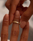 Vivian Grace Jewelry Ring Orb Stacking Band- 14k Gold Filled