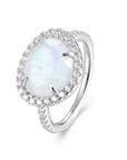 Vivian Grace Jewelry Ring Silver / 5 Skye Moonstone Ring