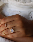 Vivian Grace Jewelry Ring Skye Moonstone Ring