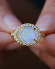 Vivian Grace Jewelry Ring Skye Moonstone Ring
