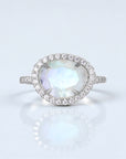 Vivian Grace Jewelry Ring Skye Moonstone Ring