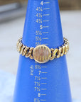 Vivian Grace Vintage Bracelet Gold ‘Carmen’ Gold Filled Etched Heart Sweetheart Bracelet - Vintage