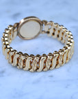 Vivian Grace Vintage Bracelet Gold ‘Carmen’ Gold Filled Etched Heart Sweetheart Bracelet - Vintage