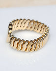 Vivian Grace Vintage Bracelet Gold La Mode Monogram Heart Gold Filled Sweetheart Expansion Bracelet - Vintage (Copy)