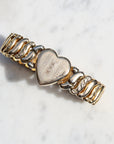 Vivian Grace Vintage Bracelet Gold La Mode Monogram Heart Gold Filled Sweetheart Expansion Bracelet - Vintage (Copy)
