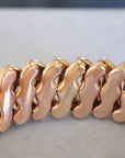 Vivian Grace Vintage Bracelet Gold Speidel Gold-Filled Sweetheart Bracelet with engraved floral locket- Vintage