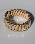 Vivian Grace Vintage Bracelet Gold Speidel Gold-Filled Sweetheart Bracelet with engraved floral locket- Vintage
