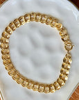 Vivian Grace Vintage Bracelet Gold Vintage 12k Gold Filled Charm Bracelet