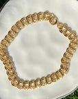 Vivian Grace Vintage Bracelet Gold Vintage 12k Gold Filled Charm Bracelet