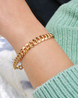 Vivian Grace Vintage Bracelet Gold Vintage 12k Gold Filled Charm Bracelet
