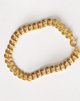 Vivian Grace Vintage Bracelet Gold Vintage 12k Gold Filled Charm Bracelet