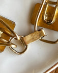 Vivian Grace Vintage Bracelet Gold Vintage Bliss Brothers Painted Floral Enamel Bracelet- Gold Vermeil (circa 1920)