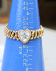 Vivian Grace Vintage Bracelet Gold Vintage Mother of Pearl Gold Filled Sweetheart Expansion Bracelet