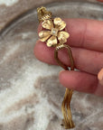 Vivian Grace Vintage Bracelet Gold Vintage Victorian Mesh Bracelet- 12k Gold Filled