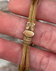 Vivian Grace Vintage Bracelet Gold Vintage Victorian Mesh Bracelet- 12k Gold Filled