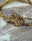 Vivian Grace Vintage Bracelet Gold Vintage Victorian Mesh Bracelet- 12k Gold Filled