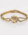 Vivian Grace Vintage Bracelet Gold Vintage Victorian Mesh Bracelet- 12k Gold Filled