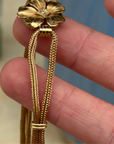 Vivian Grace Vintage Bracelet Gold Vintage Victorian Mesh Bracelet- 12k Gold Filled