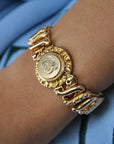 Vivian Grace Vintage Bracelet Gold WWII Gold-Filled Sweetheart Bracelet by DF Briggs Co- Vintage