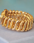 Vivian Grace Vintage Bracelet Gold WWII Gold-Filled Sweetheart Bracelet by DF Briggs Co- Vintage