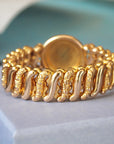 Vivian Grace Vintage Bracelet Gold WWII Gold-Filled Sweetheart Bracelet by DF Briggs Co- Vintage