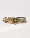 Vivian Grace Vintage Bracelet Rose Gold Vintage Victorian Bypass Bangle Bracelet (circa 1880)