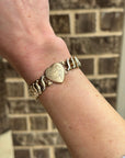 Vivian Grace Vintage Gold ‘Carmen’ Gold Filled Sweetheart Bracelet - Vintage