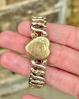 Vivian Grace Vintage Gold ‘Carmen’ Gold Filled Sweetheart Bracelet - Vintage