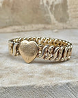 Vivian Grace Vintage Gold ‘Carmen’ Gold Filled Sweetheart Bracelet - Vintage